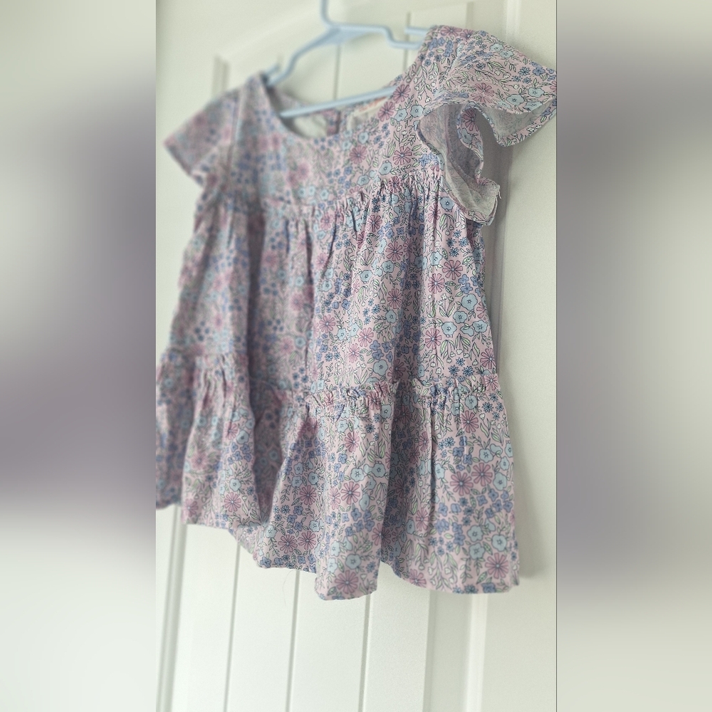 Cat & Jack Purple and Pink Blouse